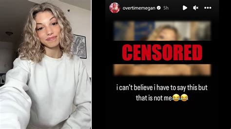 overtkme megan leaks|Overtime Megan Nude TikTok Girl (Over 100 Leaked Photos And。